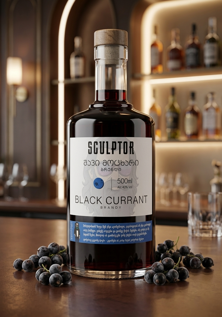 Black Currant Brandy - POSEIDON